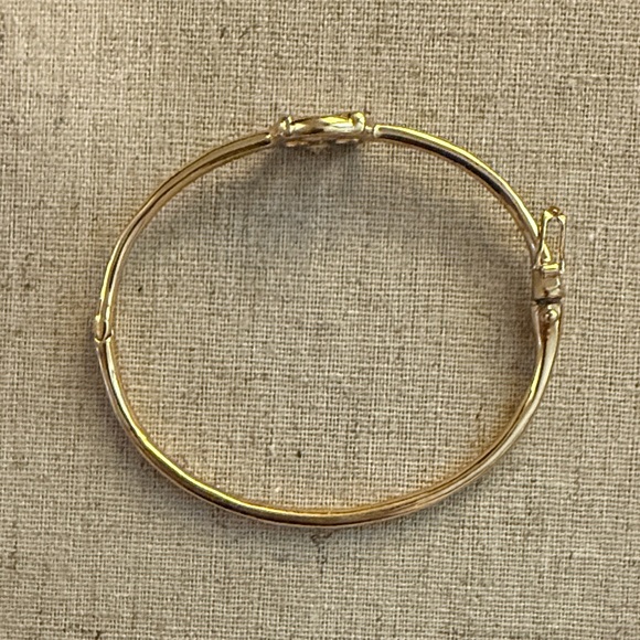 RARE! Kate Spade Gold Tone Pretzel Bracelet - Picture 5 of 6